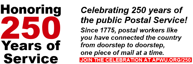 How do I celebrate the USPS' 250 birthday?