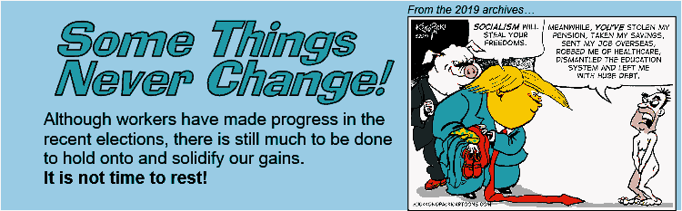 Cartoon from 2019 - Some things never change